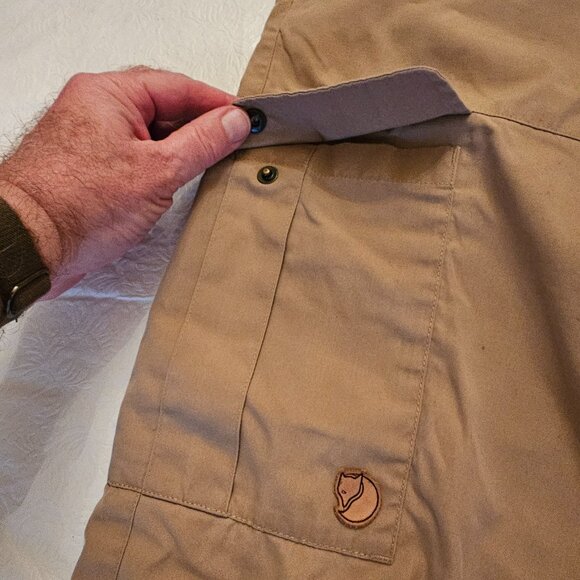 Fjallraven Karl Pro Trousers Khaki Pants - Size 38/Long Like New Conditi… - Picture 12 of 14